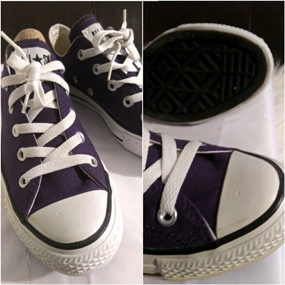 Purple Converse - Picture 2 of 2